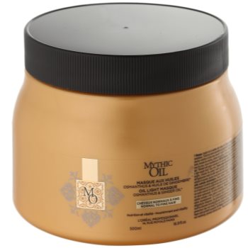 

L’Oréal Professionnel Mythic Oil легка маска у формі олійки для нормального та ослабленого волосся без парабенів та силіконів 500 мл