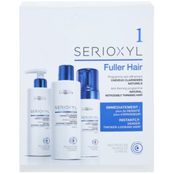 L’Oréal Professionnel Serioxyl GlucoBoost + Incell Fuller Hair kosmetická sada I.
