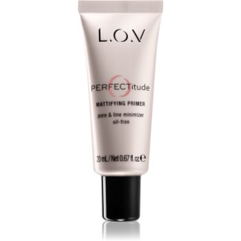 L.o.v. perfectitude bază de machiaj matifiantă, sub fondul de ten