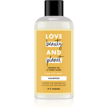 Love Beauty & Planet Hope and Repair sampon pentru regenerare pentru par deteriorat