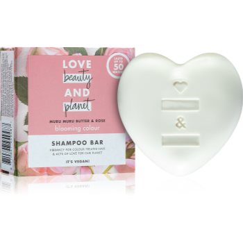 Love beauty & planet blooming colour șampon solid pentru păr vopsit