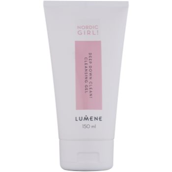 Lumene nordic girl! deep down clean! gel intens pentru curatare pentru pielea cu imperfectiuni