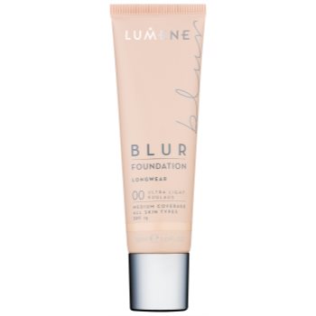 

Lumene Nordic Chic Blur стійкий тональний крем для всіх типів шкіри SPF 15 відтінок 00 Ultra Light 30 мл