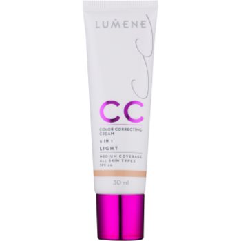 

Lumene Nordic Chic CC легкий матуючий тональний засіб 6 в 1 відтінок Light SPF 20 30 мл