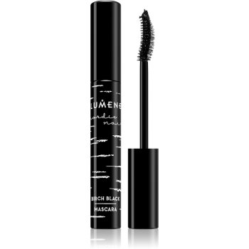 Lumene nordic noir birch black mascara mascara pentru curbare si alungire