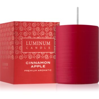 

Luminum Candle Premium Aromatic Cinnamon Apple ароматизована свічка середня (Ø 60 - 80 mm, 32 h)