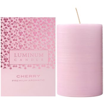 Luminum Candle Premium Aromatic Cherry lumânare parfumatã mediu (? 60 - 80 mm, 32 h) imagine