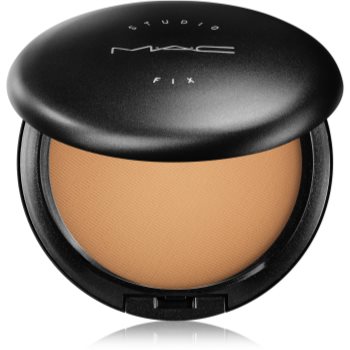 MAC Studio Fix Powder Plus Foundation kompaktní pudr a make-up 2 v 1 odstín NC45 15 g