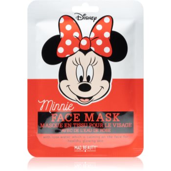 Mad beauty minnie mască textilă iluminatoare cu extracte de trandafiri salbatici