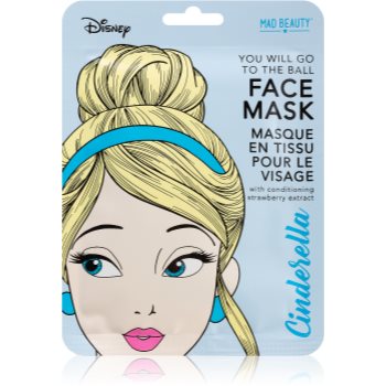 Mad beauty disney princess cinderella mască de iluminare și revitalizare
