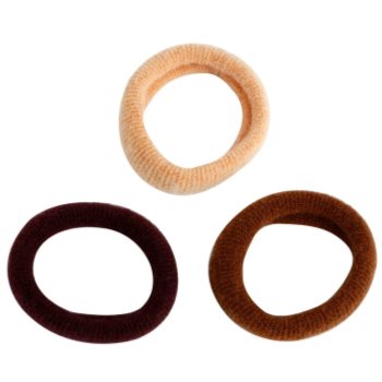 

Magnum Hair Fashion бавовняні гумки для волосся Brown 3 кс
