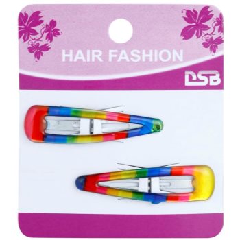 

Magnum Hair Fashion різнокольорові заколки для волосся Rainbow 2 кс