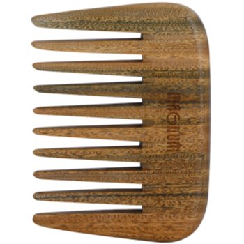 Magnum Natural hřeben z guajakového dřeva - styl afro 308