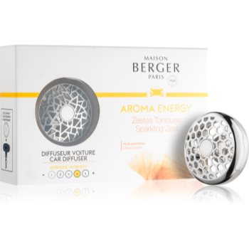 Maison berger paris car aroma energy parfum pentru masina clip (sparkling zest)