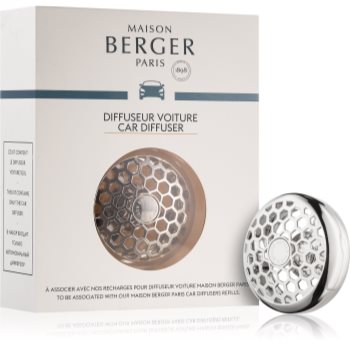 Maison berger paris car honey comb parfum pentru masina clip (chrome)