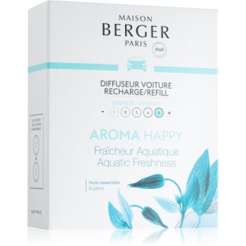 

Maison Berger Paris Car Aroma Happy aромат для авто замінний блок (Aquatic Freshness)