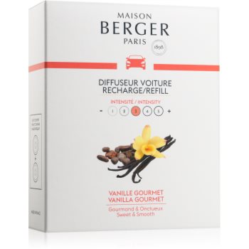 

Maison Berger Paris Car Vanilla Gourmet aромат для авто 2 x 17 гр замінний блок