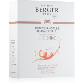 

Maison Berger Paris Car Exquisite Sparkle aромат для авто 2 x 17 гр замінний блок
