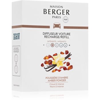 Maison berger paris car amber powder parfum pentru masina refil