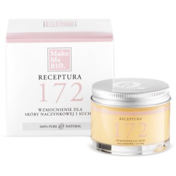 Make me bio receptura 172 crema de intarire pentru tenul uscat cu tendinte spre roseata