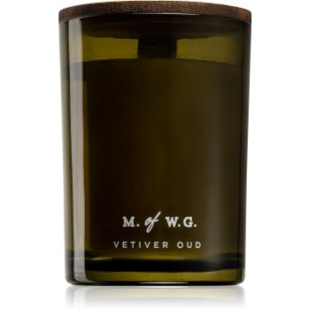 Makers of Wax Goods Vetiver Oud lumânare parfumată cu fitil din lemn