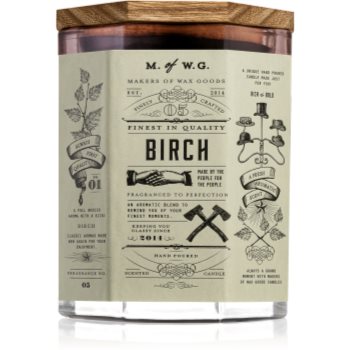 Makers of Wax Goods Birch lumânare parfumată cu fitil din lemn
