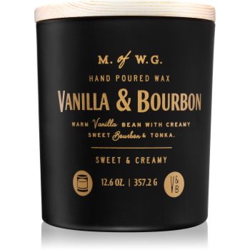 Makers of wax goods vanilla & bourbon lumânare parfumată