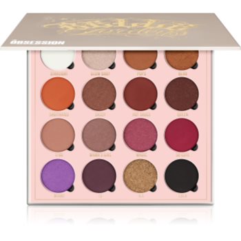 Makeup obsession belle jorden paletă cu farduri de ochi