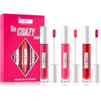 Makeup obsession be crazy about set îngrijire buze