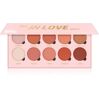 Makeup obsession be in love with paletă cu farduri de ochi