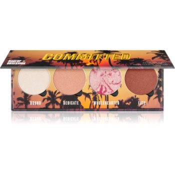 Makeup obsession committed paletă de farduri pentru obraji