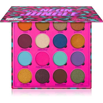 Makeup obsession in the neon jungle paletă cu farduri de ochi