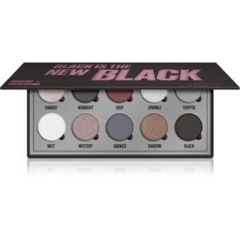 Makeup obsession black is the new black paletă cu farduri de ochi