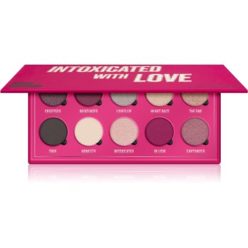 Makeup Obsession Intoxicated By Love paletă cu farduri de ochi