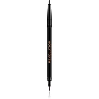 Makeup revolution felt and kohl dual creion dermatograf cu doua capete