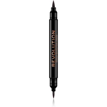 Makeup revolution thick and thin dual creion dermatograf cu doua capete