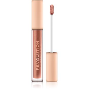 Makeup revolution nudes collection metallic ruj lichid metalic