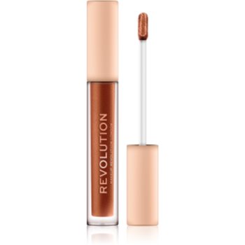 Makeup Revolution Nudes Collection Metallic ruj lichid metalic