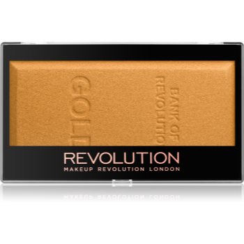 

Makeup Revolution Ingot хайлайтер відтінок Gold 12 гр
