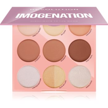 Makeup Revolution Imogenation paleta pentru contur facial