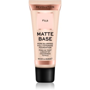 Makeup Revolution Matte Base acoperire make-up