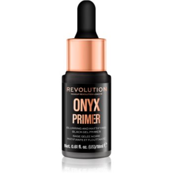 Makeup revolution onyx primer bază de machiaj matifiantă, sub fondul de ten
