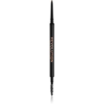 Makeup revolution precise brow pencil creion sprâncene precise cu pensula