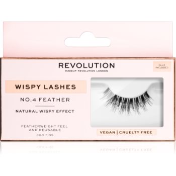 Makeup Revolution False Lashes Wispy Pentru fixarea genelor