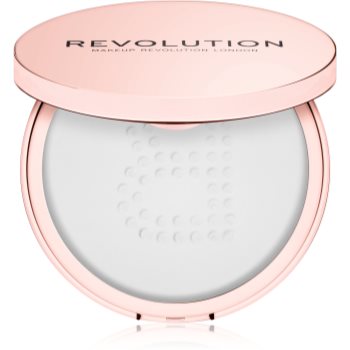 Makeup Revolution Conceal & Fix pudra pulbere transparentă rezistent la apa