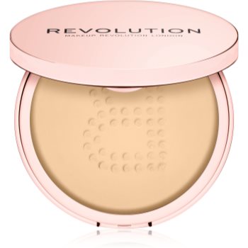 Makeup Revolution Conceal & Fix pudra pulbere transparentă rezistent la apa