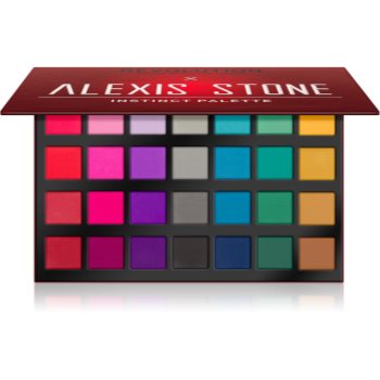 Makeup revolution x alexis stone paletă cu farduri de ochi cu efect matifiant