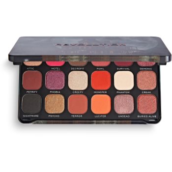 Makeup revolution halloween eyeshadow palette paletă cu farduri de ochi
