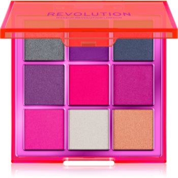 Makeup revolution viva neon paletă cu farduri de ochi