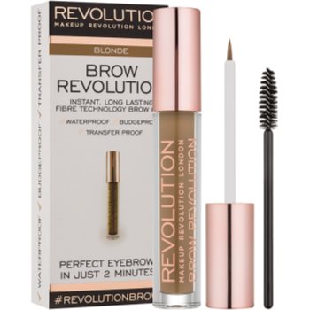 

Makeup Revolution Brow Revolution фіксуючий гель для брів відтінок Blonde 3,8 гр